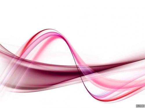 Elegant gentle pink fractal waves