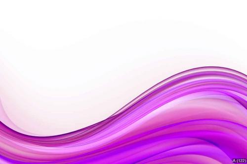 Purple Waves Art Design Background