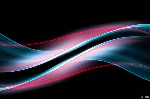 Elegant Modern Light Abstract Waves Background