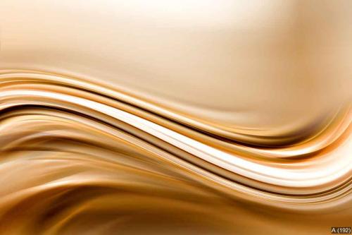 Amazing Brown Gold Waves Design Background