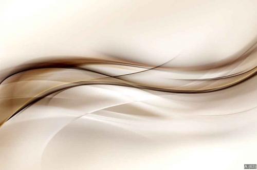 Abstract Brown Wave Design Background