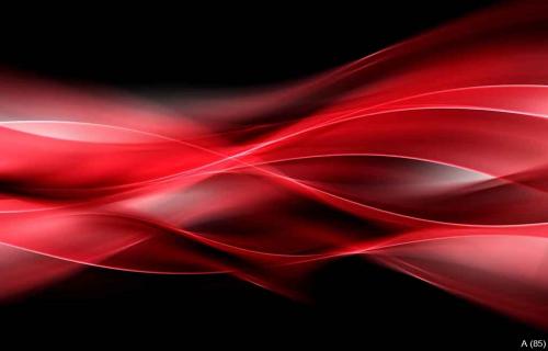 Modern Background Abstract Red Wave Design