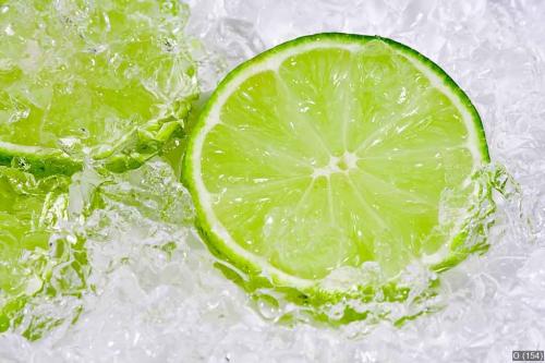 Lime on ice