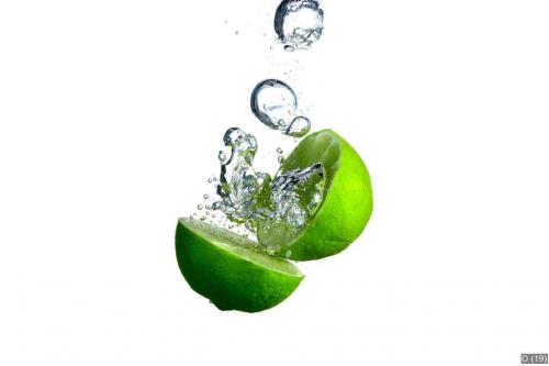 Lime and bubble