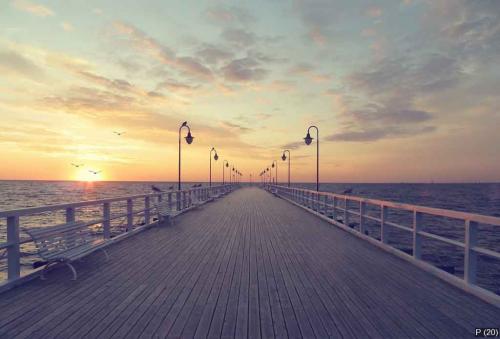 Pier sunrise