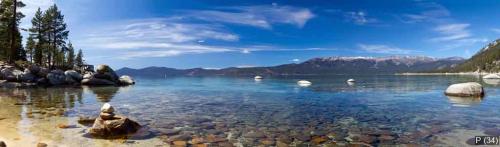 Lake Tahoe Panoramic Landscape
